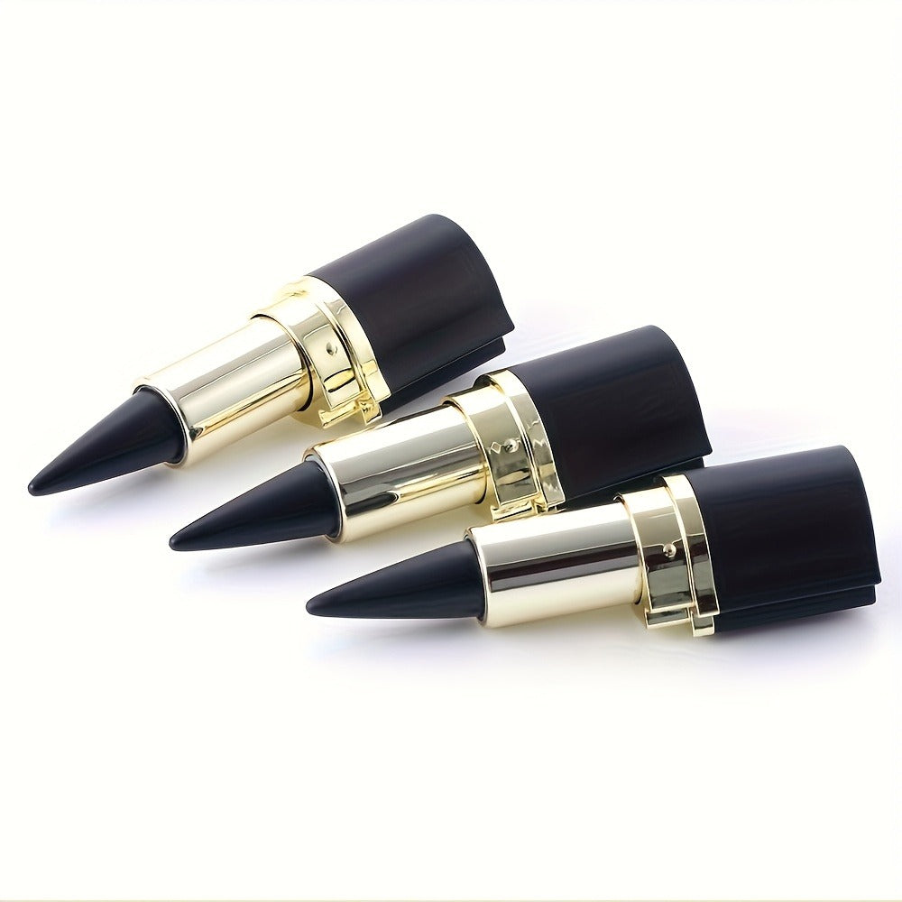 Waterproof Eyeliner Pencil 5 Pack Matte Black Smudge-Proof Long-Lasting Cream Formula – Fade-Resistant Easy Apply Liner Set for Beginners Smoky Eye Everyday Makeup Waterline Safe W - product image 6