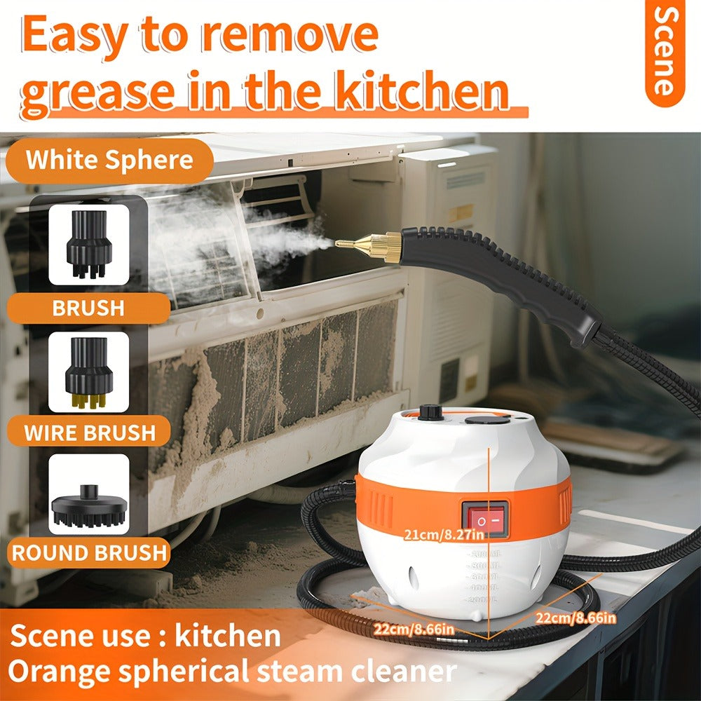 High Temperature Steam Cleaner Handheld Carpet Cleaner High Pressure for Kitchen Grease Sofa Air Conditioner Washing Machine Tile Grout Easy Carry Home Use - product image 16