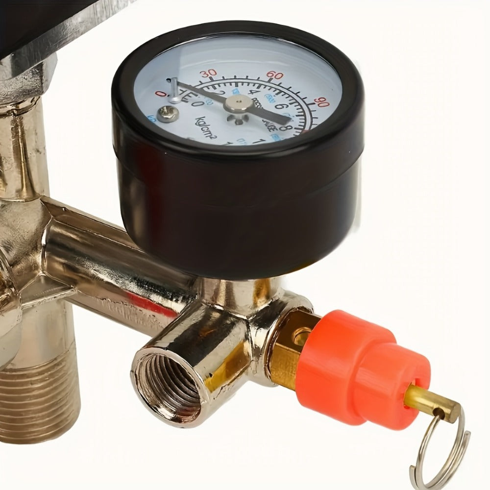 Air Compressor Pressure Switch Manifold Kit with Regulator Gauge Valve Bracket Assembly – Complete Control System for Air Pump - product image 8