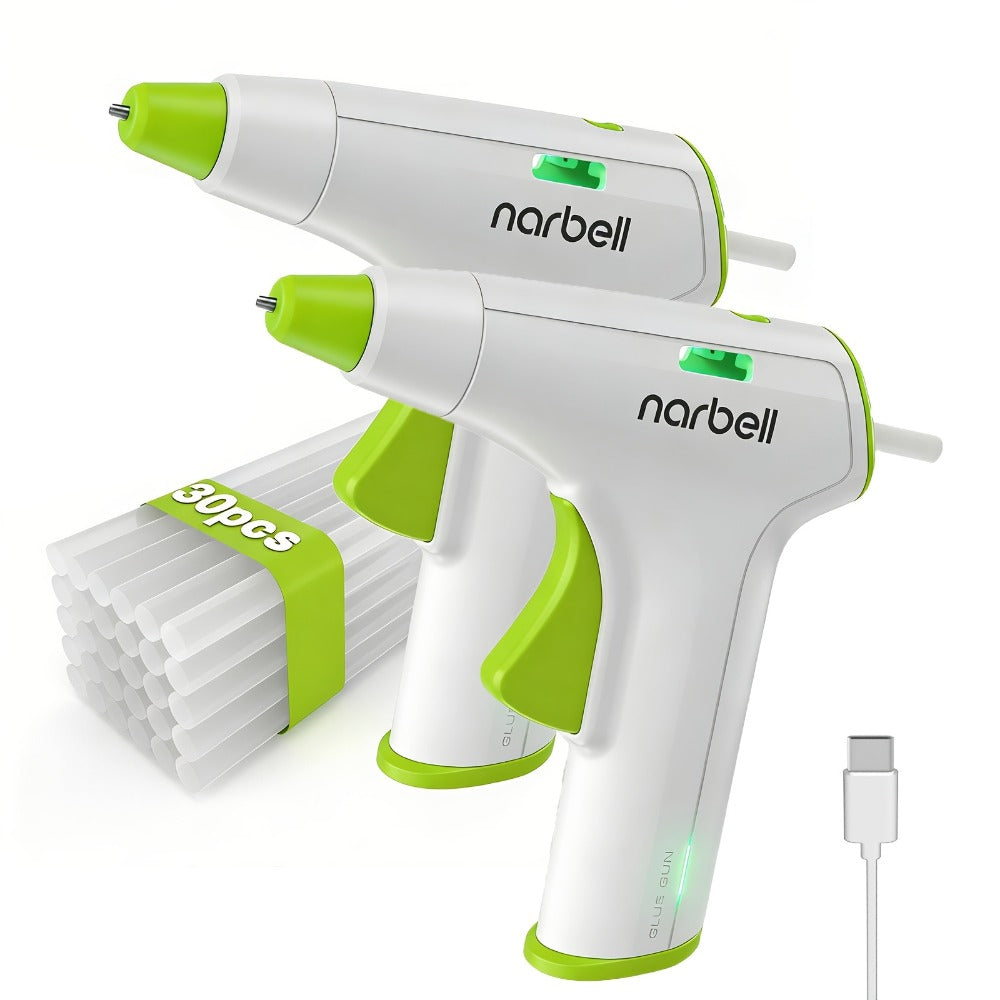 Cordless Hot Glue Gun Fast Heating USB Rechargeable 2000mAh – 12-Second Heat-Up, Anti-Drip Nozzle, Auto Shut-Off, Mini Glue Sticks Included, Portable Wireless Glue Gun for DIY Craf - product image 5