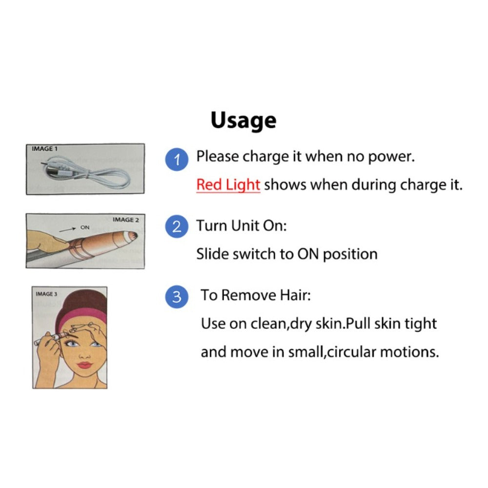 Electric Eyebrow Trimmer for Women 2 Pack, USB Rechargeable Painless Precision Eyebrow Razor Pen, Portable Hair Remover for Face Lip Leg Armpit – Pink White Colorful - product image 19