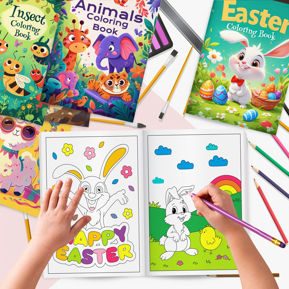 Dinosaur & Animal Designs for Birthday Party Favors, Goodie Bag Stuffers, Classroom Activities, Halloween & Christmas Bulk Gift – Kids Coloring Books Bulk 26 - product image 7