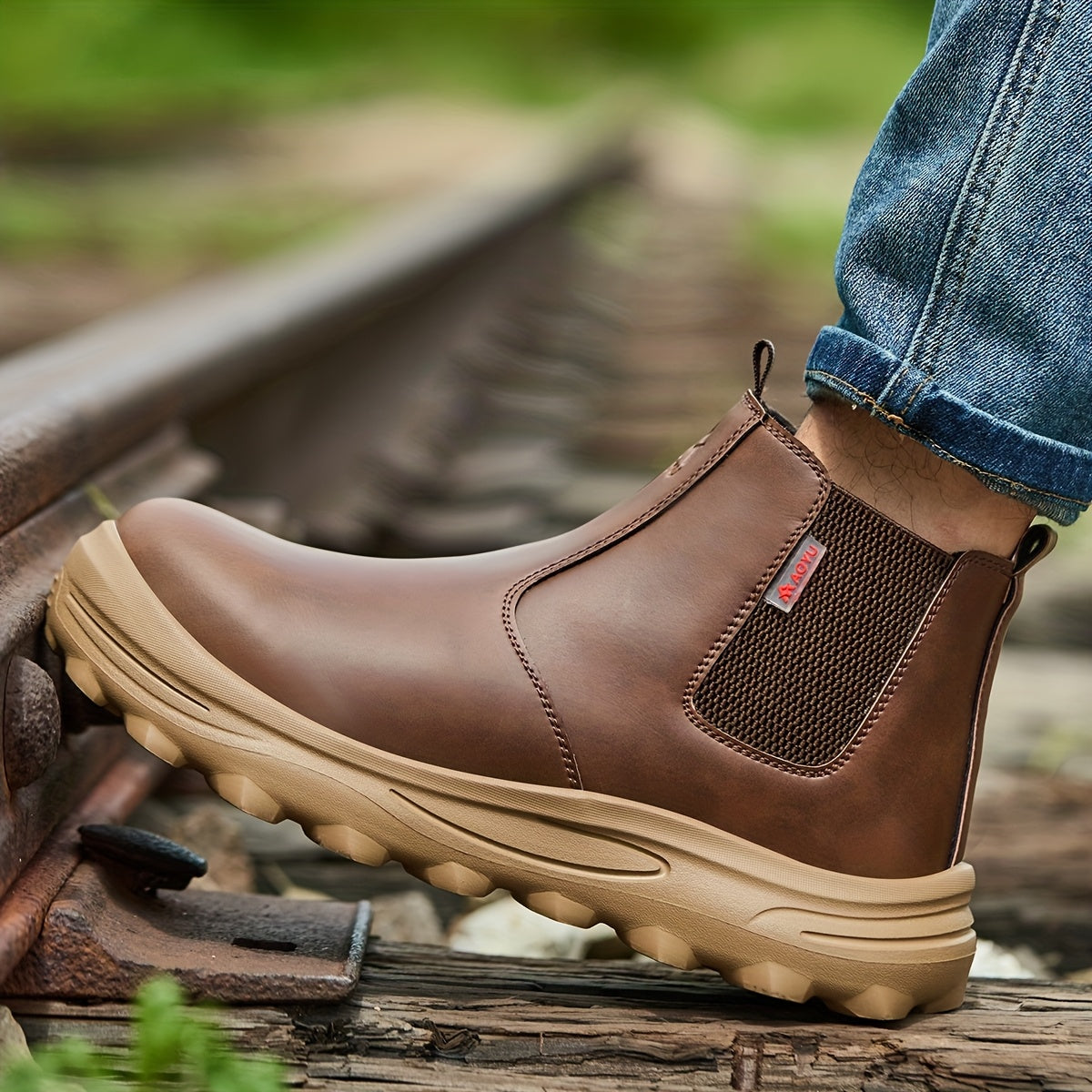 Men's Work Shoes, All-Season Labor Shoes, Work Boots, Comfortable Fabric Insoles, Casual Outdoor Sneakers, Construction Boots - product image 27