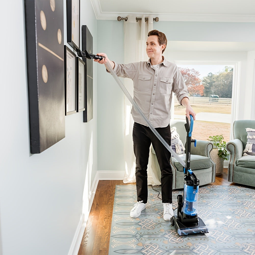 Bagless Upright Vacuum 1150W Cyclone Filtration Large Dust Cup 17ft Cord Corded Floor Cleaner for Carpet Hard Floor Pet Hair Home Deep Cleaning - product image 13