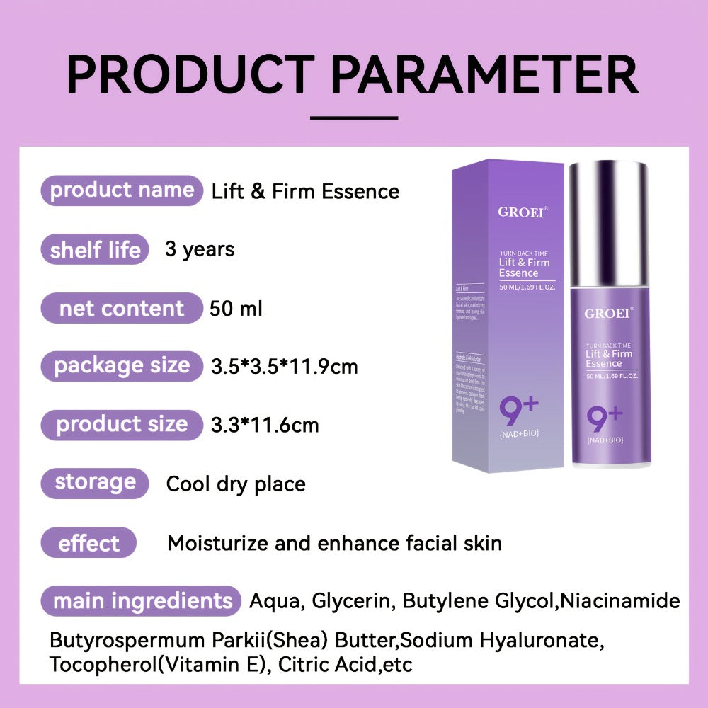 NAD+ NMN Anti-Aging Face Serum Bio Boosting Nicotinamide Mononucleotide Skin Firming Lifting Wrinkle Fine Line Repair Moisturizing Serum All Skin Types 1.7 fl oz - product image 10