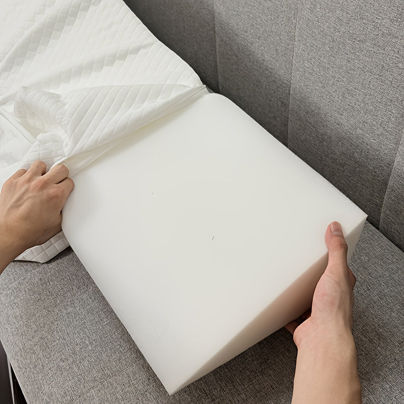 Bed Wedge Pillow - Bed Gap Filler Mattress Wedge Headboard Pillow Close The Gap 0-7" Between Your Headboard and Mattress Or Wall for Sleeping Backrest Pillow - product image 7