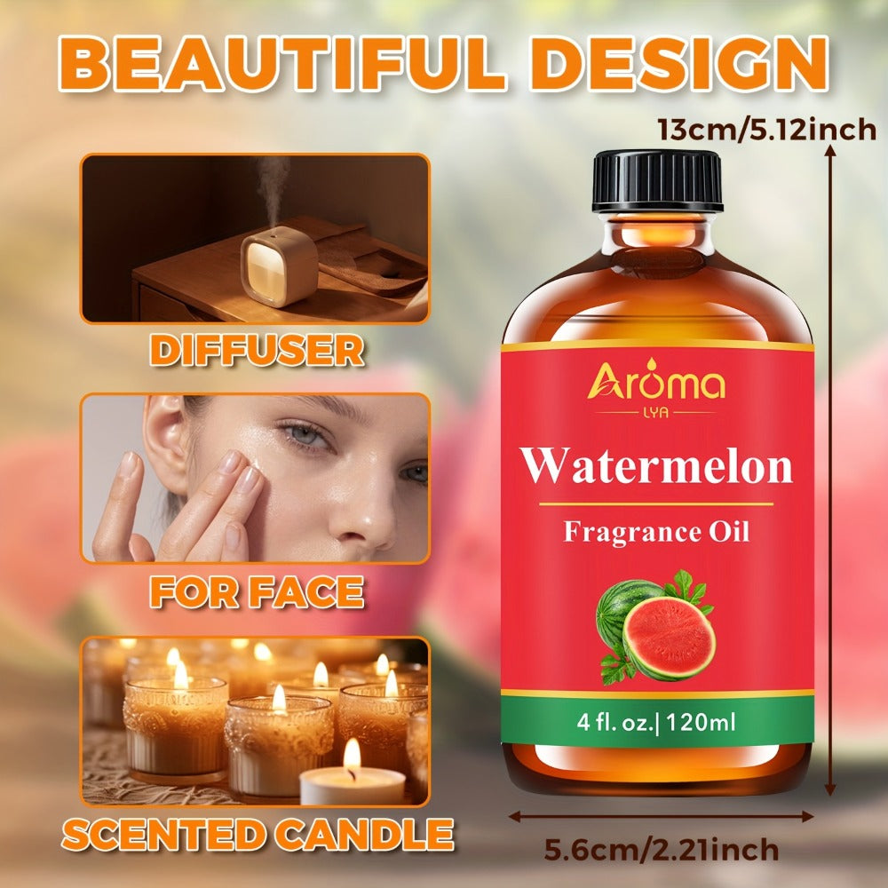 Fruit Fragrance Oil 4oz – Sweet Scented Oils for Diffuser, Candle Making, Soap, Massage & Hair Care | Strawberry, Blueberry, Peach, Watermelon, Cherry & More - product image 4