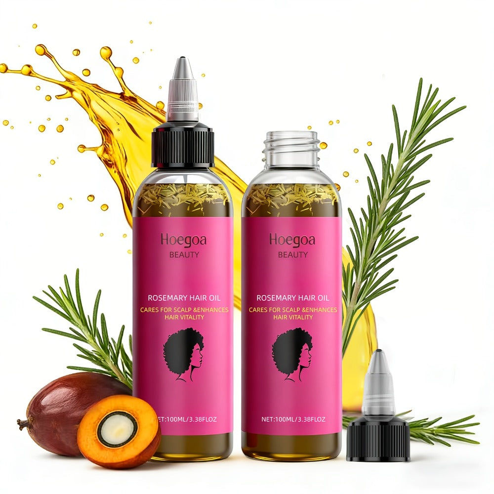 Rosemary Hair Oil 2 Pack Gift Set with Bataana Oil | Scalp Nourishing Moisturizing Hair Growth Treatment | Anti-Frizz Strengthening Natural Hair Oil for Women | Birthday Valentine' - product image 9