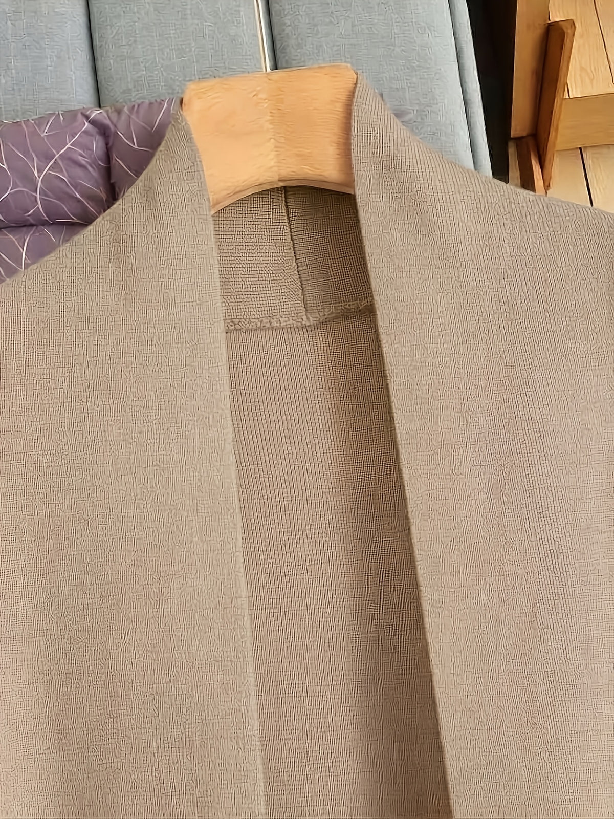 Genuine - Women's Autumn and Winter New Loose Set: Long Wide-Leg Pants + Shawl Cardigan + High-Collar Sweater Vest Fashion Three-Piece Set - product image 32