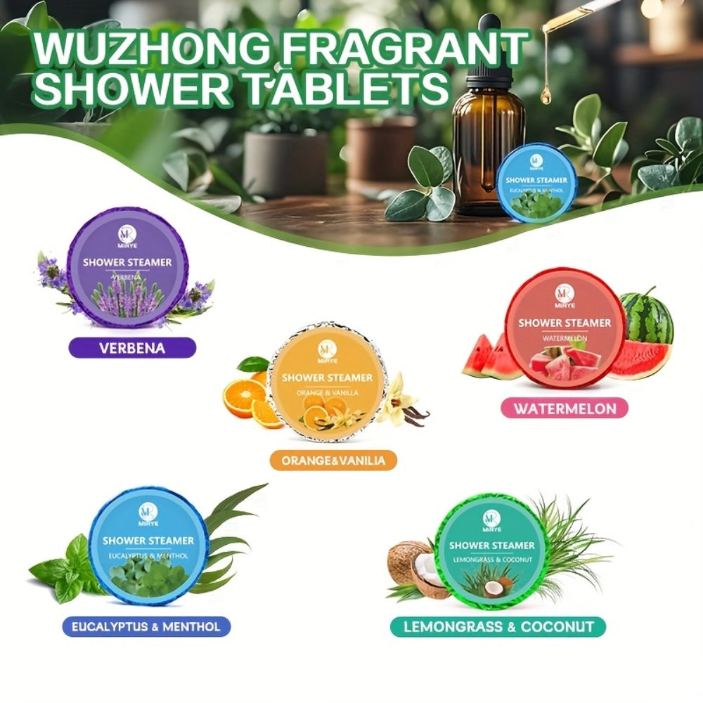 Shower Steamers Aromatherapy 20 Pack - Lavender & Fruit Essential Oil Shower Bombs for Relaxation, Stress Relief & Self Care, Unisex Spa Gift Set for Women Men, Birthday Christmas  - product image 3