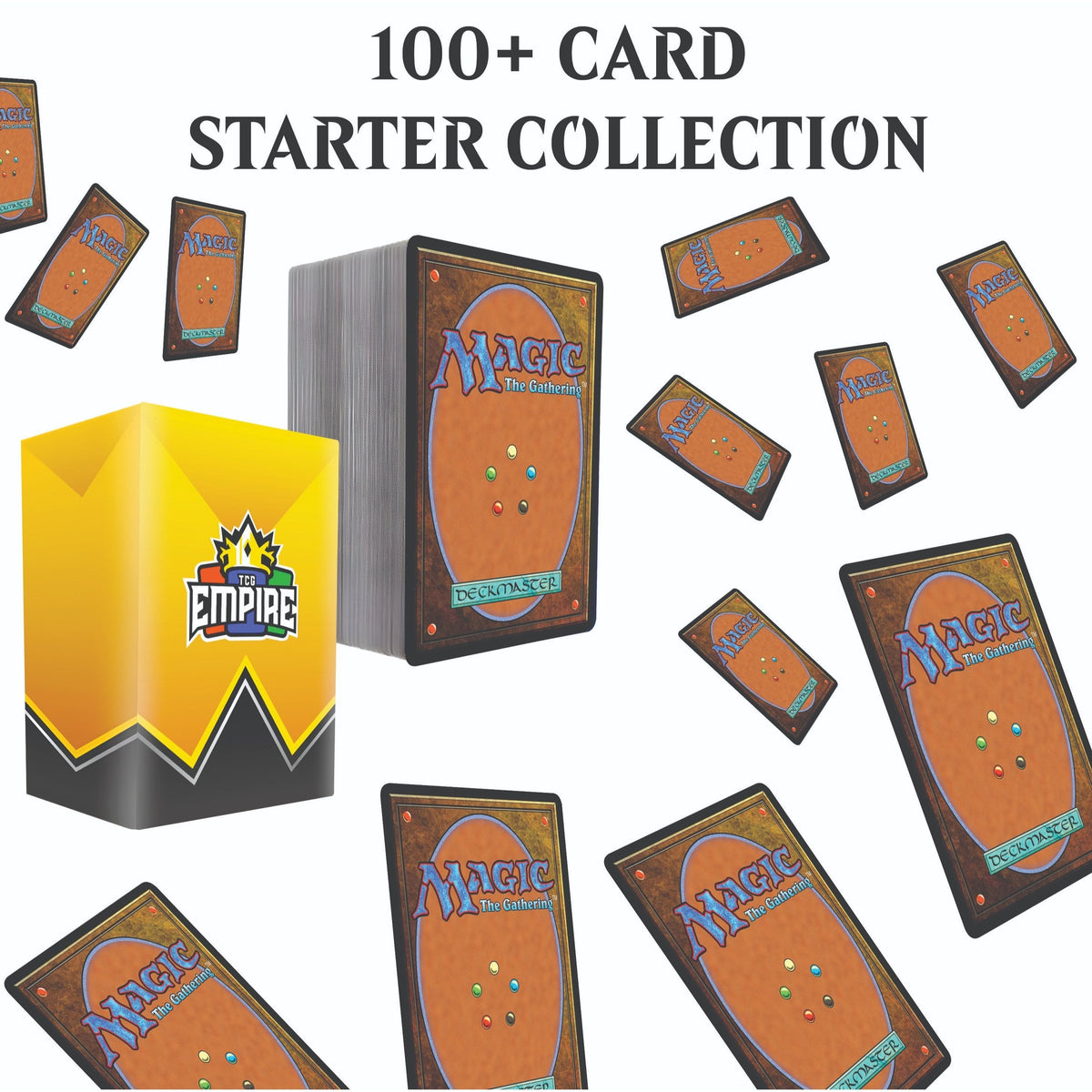 Magic The Gathering 3 Guaranteed Mythic Rares + 10 Rares or Foils + TCG Storage Box, Assorted Sets Final Fantasy Modern Horizons, Gift for Players & Collectors | MTG 100 Card Collector Bundle