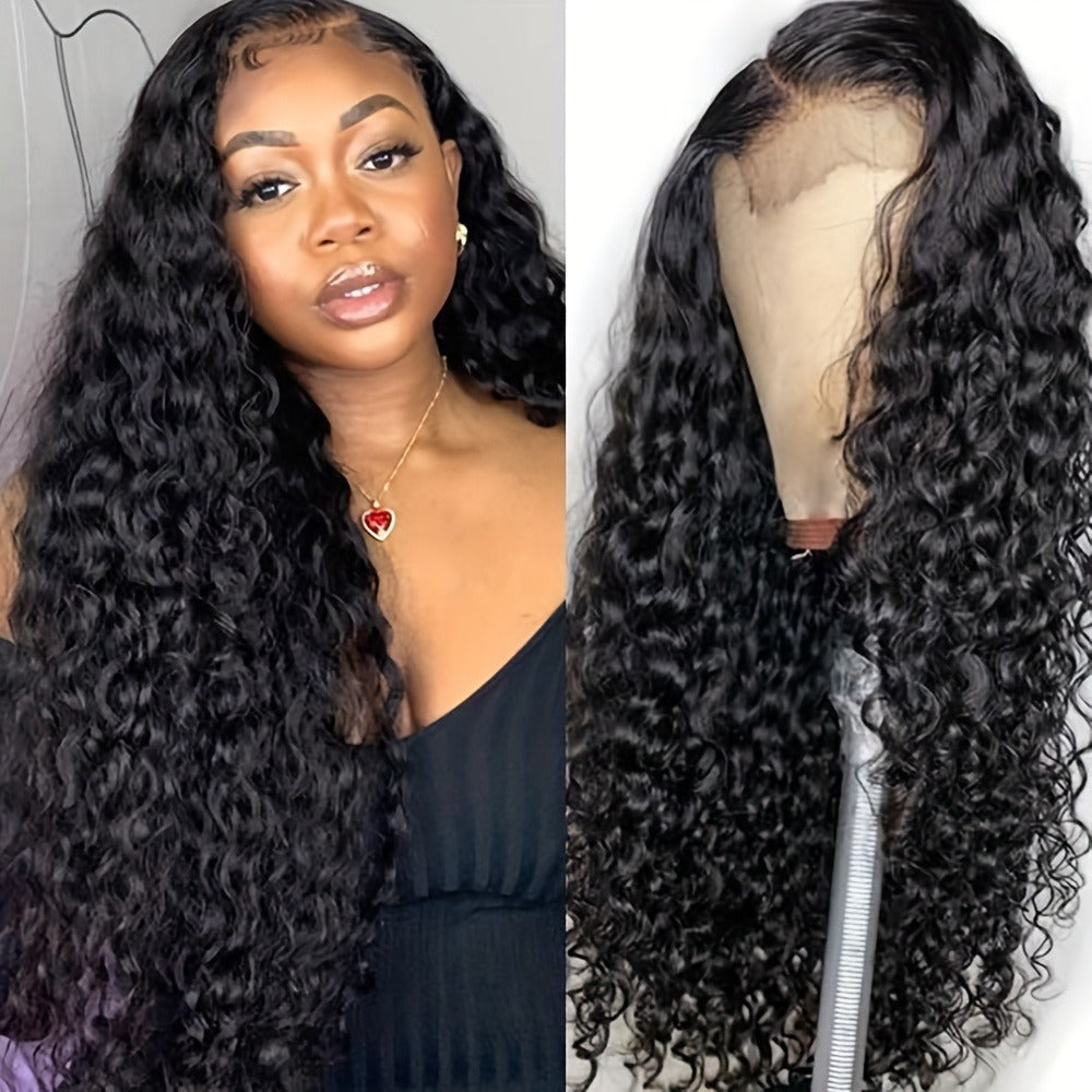HD Lace Body Wave Wig 13x4 180% Density Human Hair Pre Plucked Glueless Natural Hairline for Women | Natural Black 24 Inch | Beginner Friendly Daily Wear - product image 7