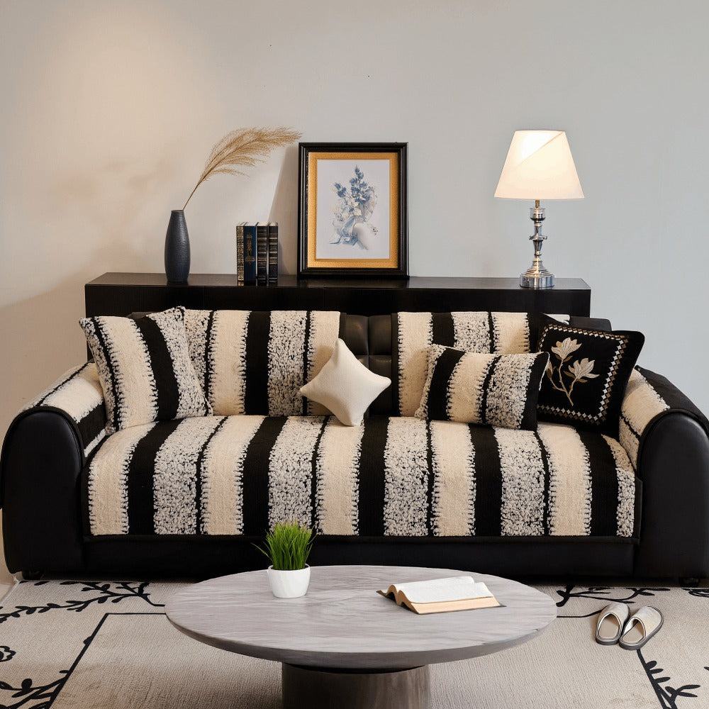 Sofa Cover Plush Non-Slip Washable Sectional Couch Slipcover Soft Durable Furniture Protector for Pets Cats Dogs 2 3 4 Cushion Sofa L-Shape Modern Sofa Pad Warm Sitting Cover All S - product image 25