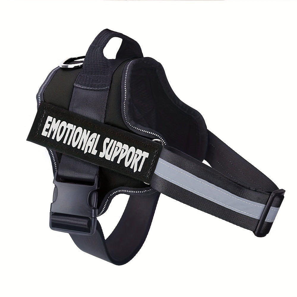 Adjustable No-Choke ESA Pet Harness for Easy Walking & Training, XS to XXL, 11 Colors | Emotional Support Dog Harness No-Pull Reflective Vest with Handle - product image 3