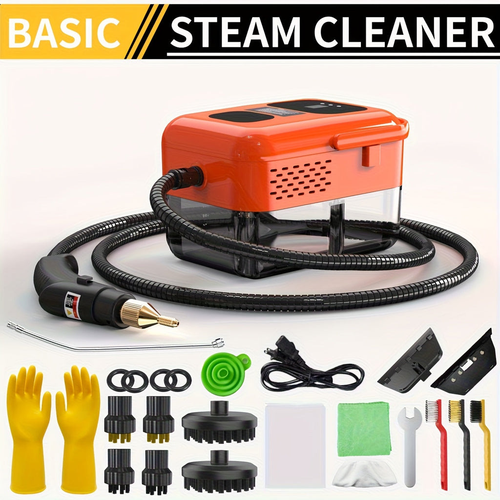 Portable Steam Cleaner High-Temperature High-Pressure Handheld Steamer for Home, Carpet, Tile & Grout Cleaning – 9-Speed Adjustable, 3 Models: Basic, Upgraded & Smart - product image 23