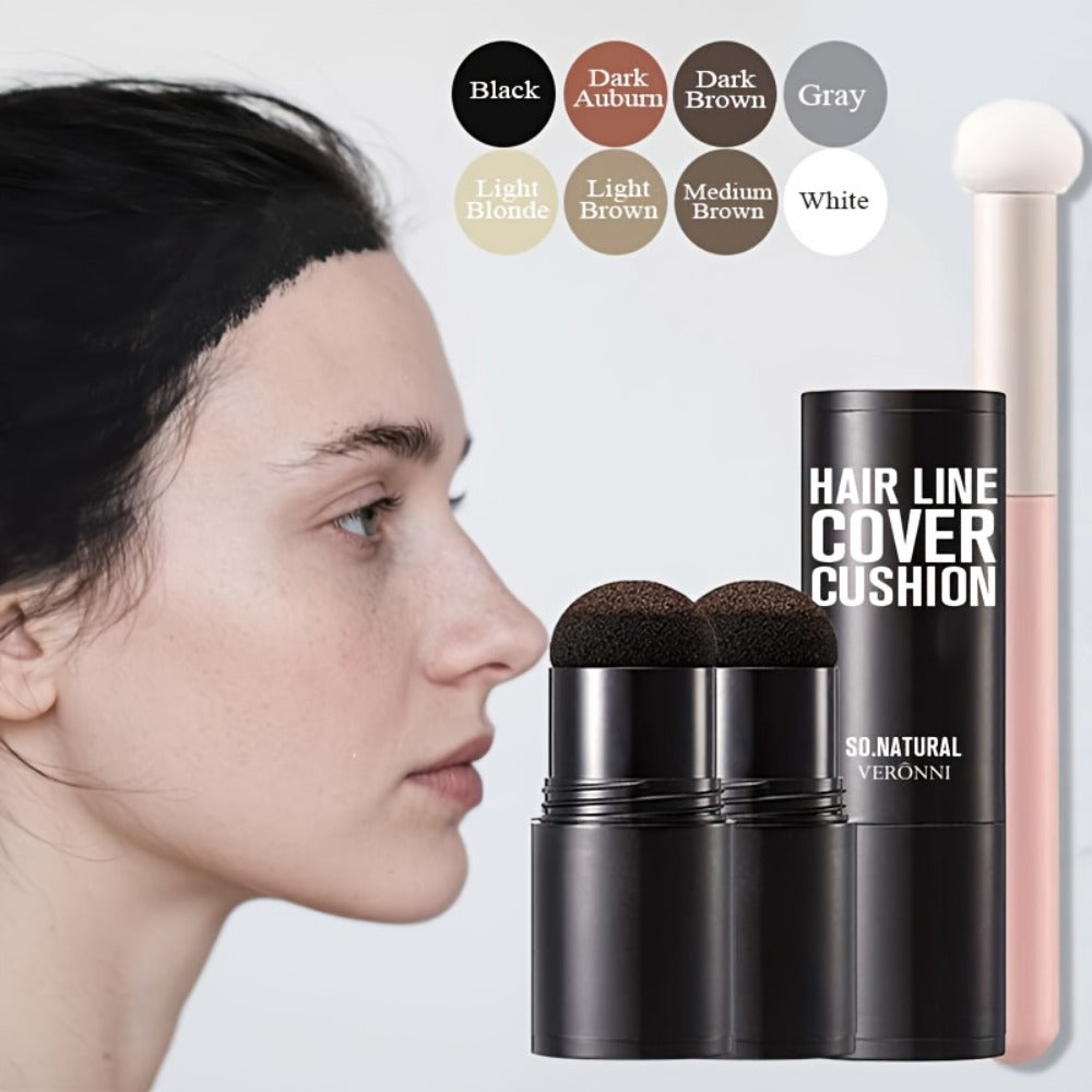 Root Touch Up Powder Stick with Brush — Instant Hair Root Concealer & Eyebrow Filler | Concentrated Paste Formula for Targeted Gray Coverage | 8 Shades for Women & Men All Hair Typ - product image