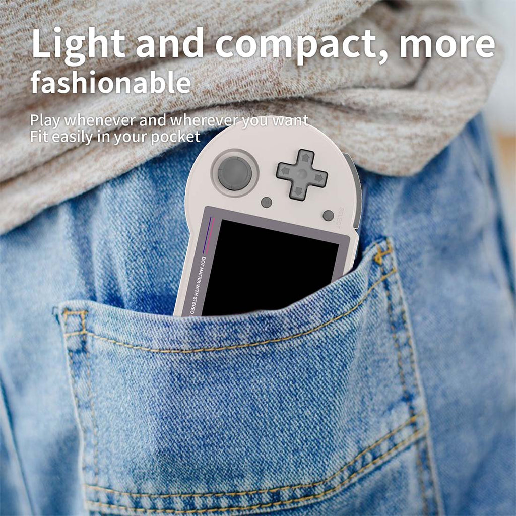 Anbernic RG353PS Handheld Game Console Linux RK3566 3.5-Inch 4:3 IPS HDMI Retro Emulator 3500mAh Plug and Play Wi-Fi Bluetooth for Everyday Use