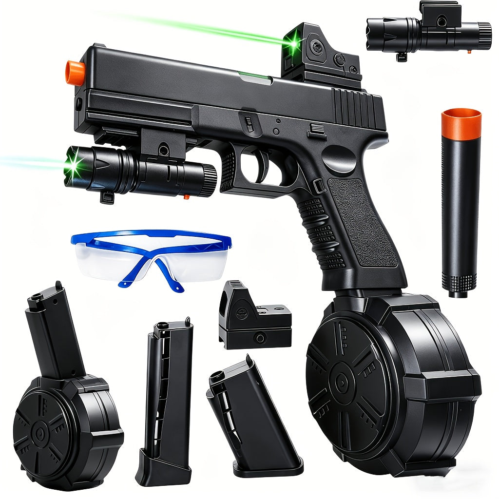 High-Power Electric Gel Blaster Auto Shooting Toy | Rechargeable, Long Battery Life, ABS Travel-friendly Build, Outdoor Indoor Team Battle Game for Ages 12+ - product image 9