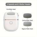 Electric Foot Callus Remover Rechargeable with 2 Roller Heads - Portable Dead Skin Scrubber Pedicure Tool for Smooth Soft Feet Cracked Heel Repair Home Professional Foot Care Kit,  - product image 21