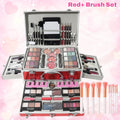 106-Piece Luxury Makeup Gift Set Complete Full Face Beauty Kit – Eyeshadow Palette Lipstick Lip Gloss Blush Mascara Eyeliner Concealer Loose Powder & 10 Marble Brushes for Women Be - product image 19