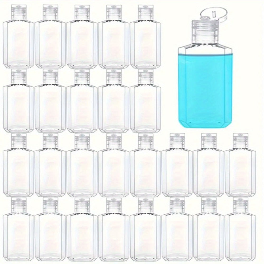 TSA Approved Travel Bottles 2oz Flip Cap 40 Pack Clear Plastic Refillable Squeeze Containers for Hand Sanitizer Shampoo Conditioner Soap Toner Lotion Travel Size Toiletry Bottles - product image 3