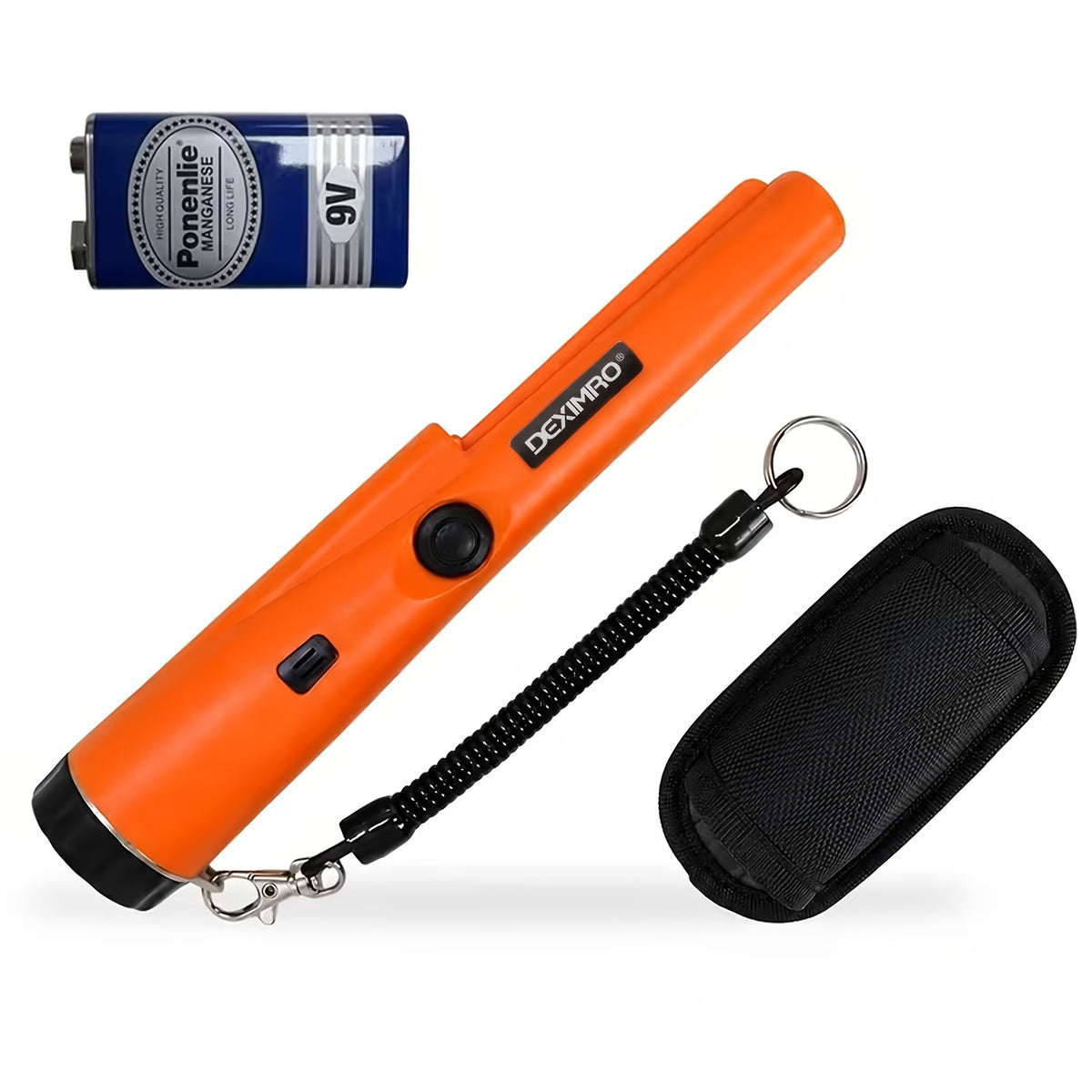 Metal Detector Pinpointer -Handheld Treasure Hunter Wand With Sound & Vibration Alerts For Golden, Silver, Coins & Relics -Ideal For Beach, Yard & Outdoor - product image 10