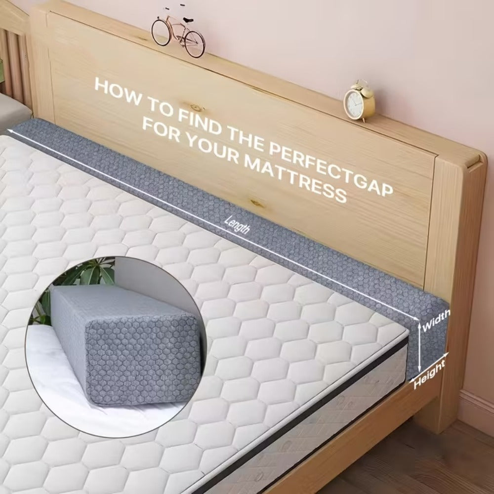 Mattress Gap Filler Pillow | Bed Crack Stopper Between Mattress & Headboard, High Density Foam Wedge, Twin Full Queen King - product image 5