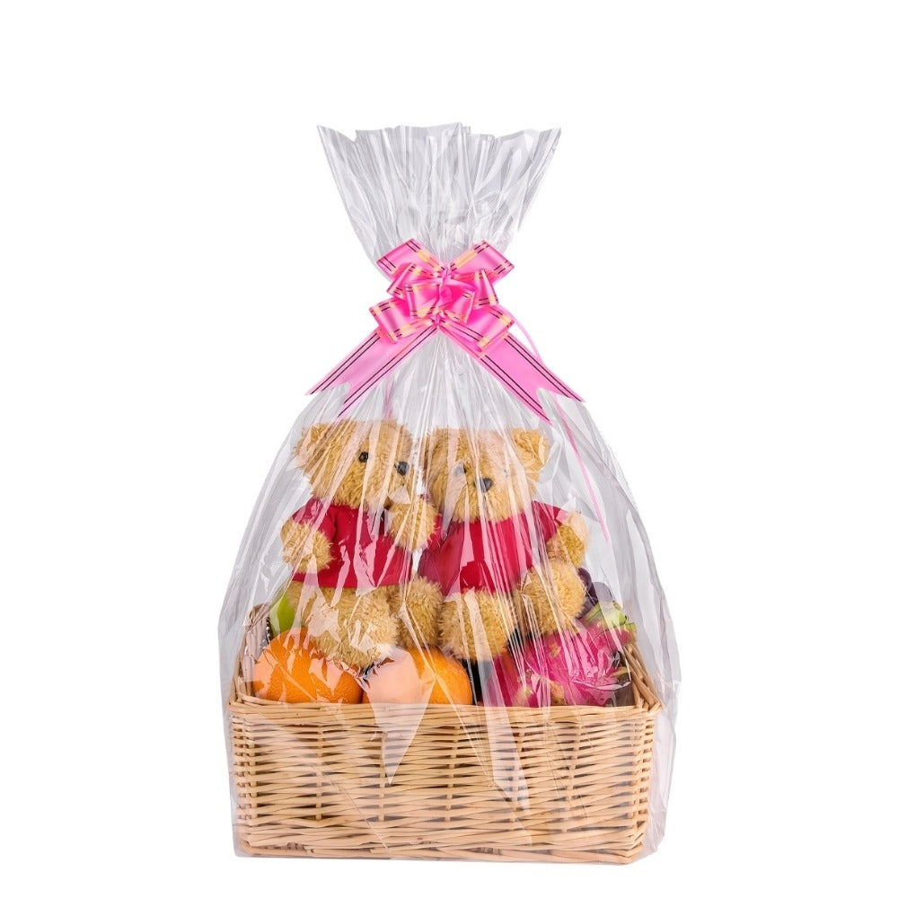 Cellophane Bags 50-Pack Large 18x30 Inch Transparent Gift Basket Wrap Bags – Clear Cellophane Wrapping for Christmas, Holidays & Gift Packaging - product image 9