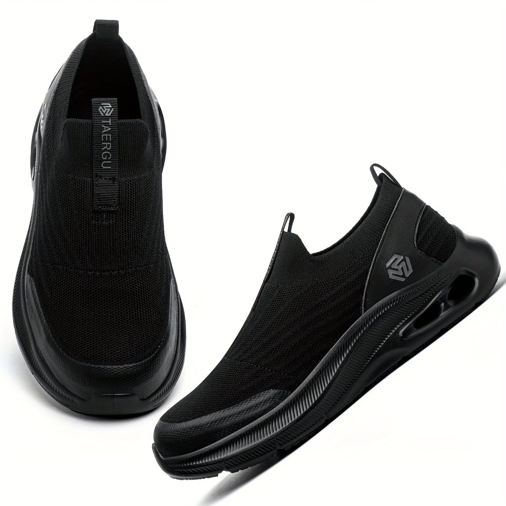 Men's Lightweight Slip-On Steel Toe Work Shoes - Comfortable Sneakers, Puncture-Resistant Loafers, Work Shoes for Men, Available in Black/Grey/Blue, Sizes US - product image 14