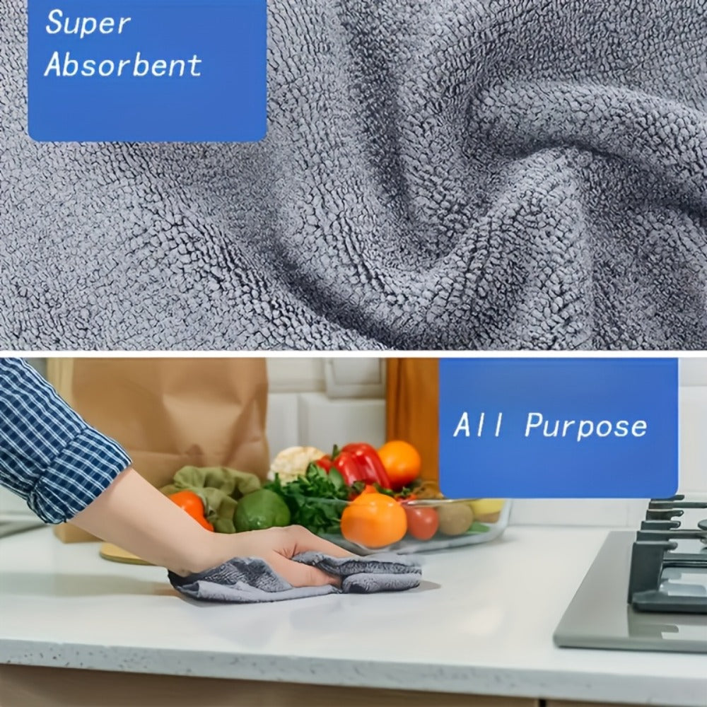 Microfiber Cleaning Cloths 110 Pack – Bulk Household Car Towels, Absorbent Non-Shedding Lint-Free Rags for Kitchen, Auto, Home Deep Cleaning - product image 4