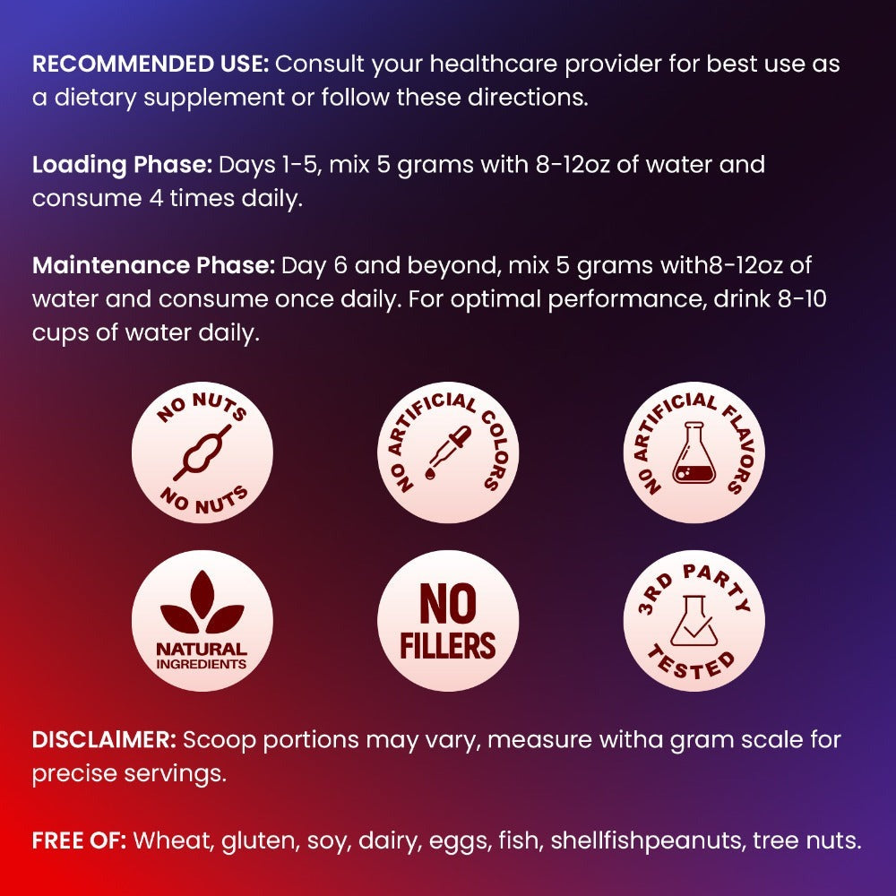 Micronized Creatine Monohydrate Powder 300g — 5000mg Per Serving | 60 Servings | Strength, Power & Focus Formula | No Artificial Sweeteners or Flavors | Pure Unflavored Pre & Post  - product image 11
