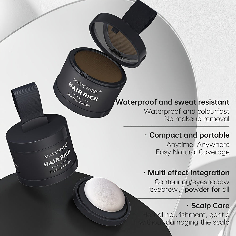 Beard Touch-Up Powder for Men - Instant Gray Coverage Beard Filler for Sparse Patchy Beard Eyebrows Hairline Temples Natural Finish Skin Friendly Long Lasting 5 Colors Available - product image 12