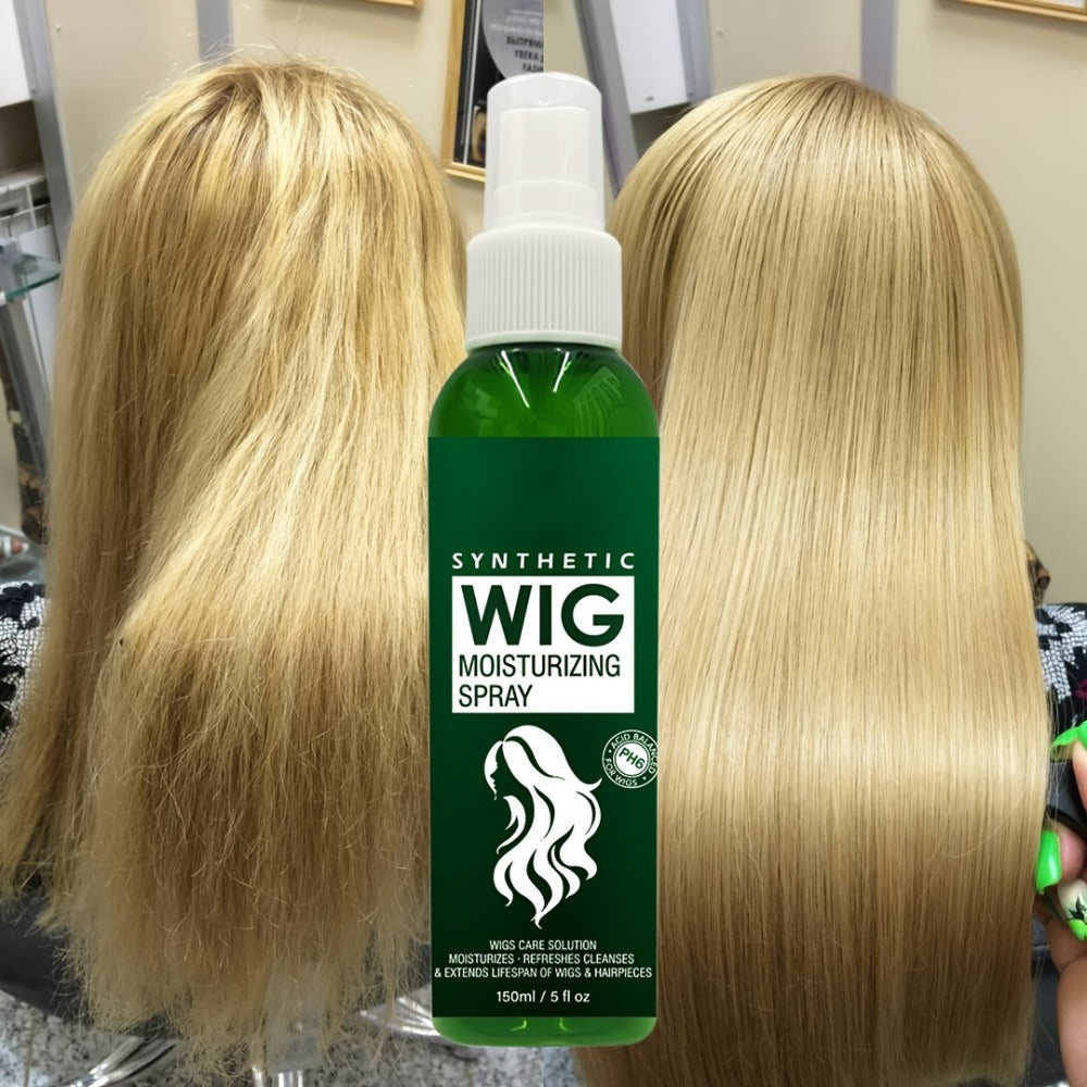 Synthetic Wig Refresher Spray Leave-In Conditioner — Revitalizes & Detangles Wigs & Hairpieces, Cleanses Between Washes, Extends Wig Lifespan, Soft Fresh Scent, Daily No-Rinse Wig  - product image 12