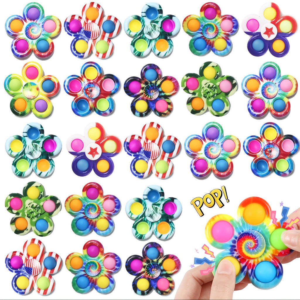 Stress Relief Spinner Toys for Kids ADHD Anxiety Focus Party Favors Classroom Prizes Goodie Bag Fillers Birthday Gifts Girls Boys – Sensory Fidget Spinners - product image 7