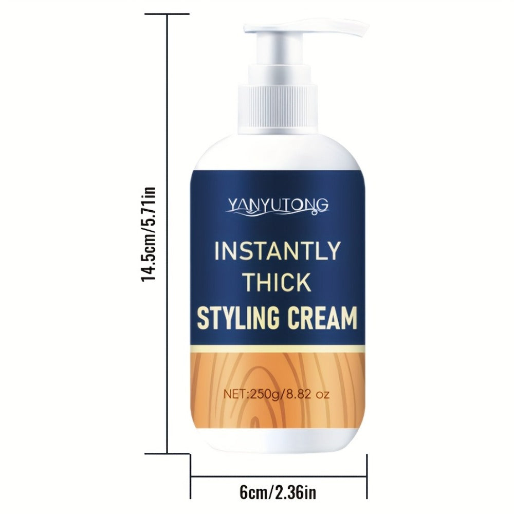 Hair Thickening Cream for Fine & Thinning Hair – Instant Volume Boost with Plant-Based Squalane & Rosemary Extract, Lightweight Non-Greasy Moisturizing Styling Cream, Unisex All Ha - product image 4