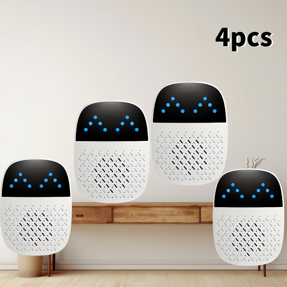 Ultrasonic Pest Repeller 4 Pack - Dual-Mode Indoor Plug-In Repellent for Mice, Spiders, Ants, Flies, Roaches | Wide Coverage for Home, Apartment & Dormitory - product image 3