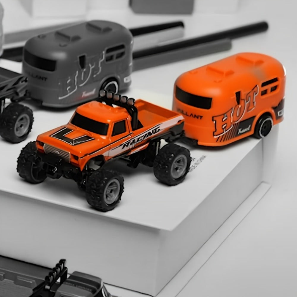 RC Off-Road Car with Alloy Body & Shock-Absorbing Chassis – Christmas Birthday Gift for Kids Teens – Remote Control Car for Boys Indoor Outdoor Racing Metal - product image 15