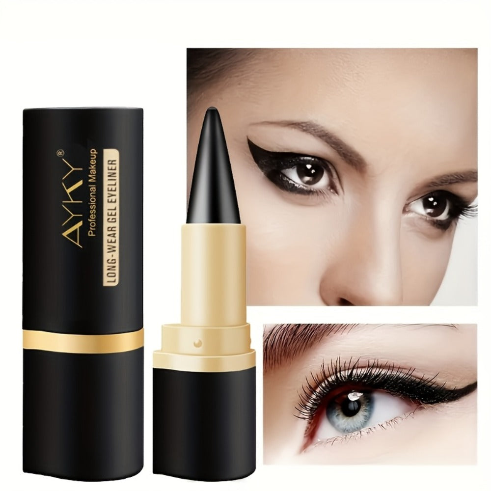 Waterproof Eyeliner Pencil 5 Pack Matte Black Smudge-Proof Long-Lasting Cream Formula – Fade-Resistant Easy Apply Liner Set for Beginners Smoky Eye Everyday Makeup Waterline Safe W - product image 2