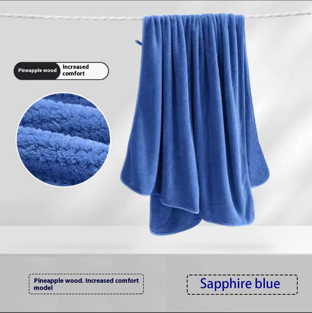 Coral Fleece Bath Towel Set 16 Piece 300GSM - Extra Large Bath Towel Washcloths Square Towels Soft Absorbent Quick Dry | 11 Colors | Hotel Home Travel Spa Gift Complete Bathroom To - product image 23