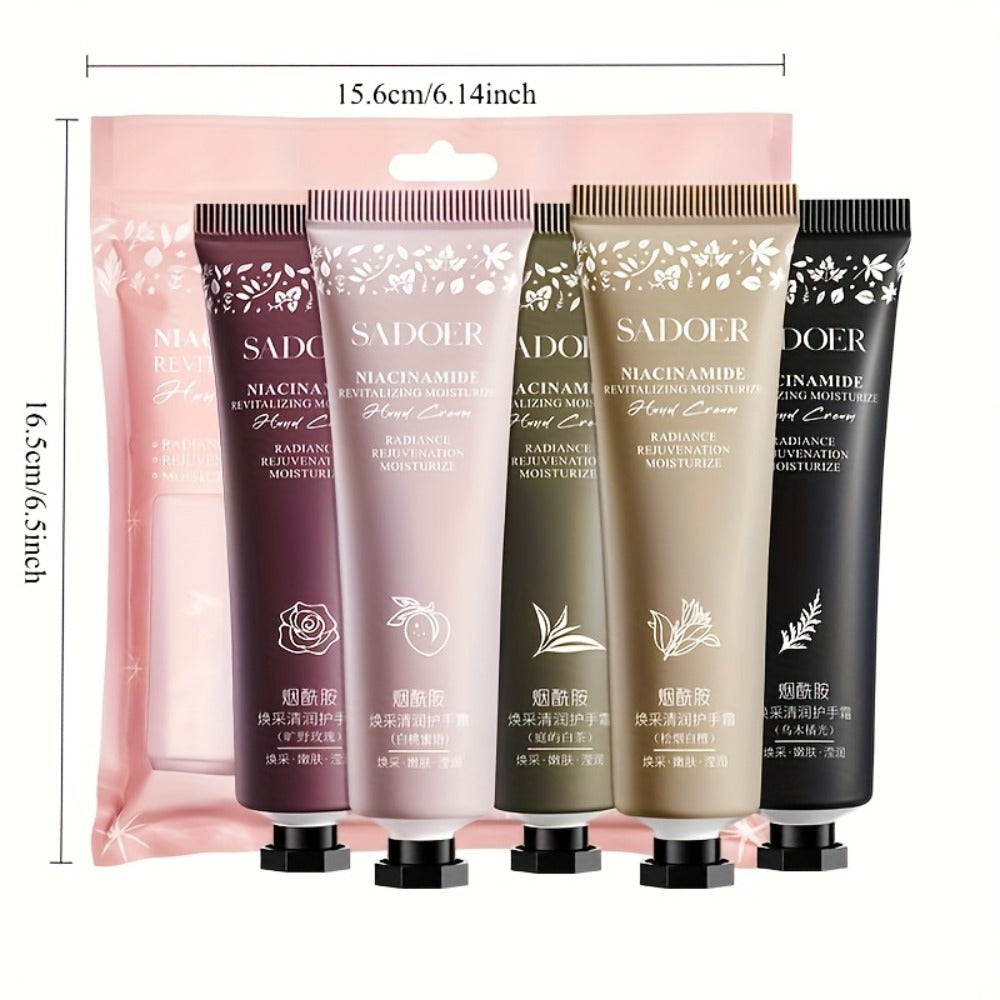 Travel Size Hand Cream Set 10 20 30pcs Scented Moisturizing Lotion — Deep Hydration for Dry Cracked Hands & Body, Nourishing Portable Mini Hand Lotion Gift Set for Women Men Fall W - product image 6