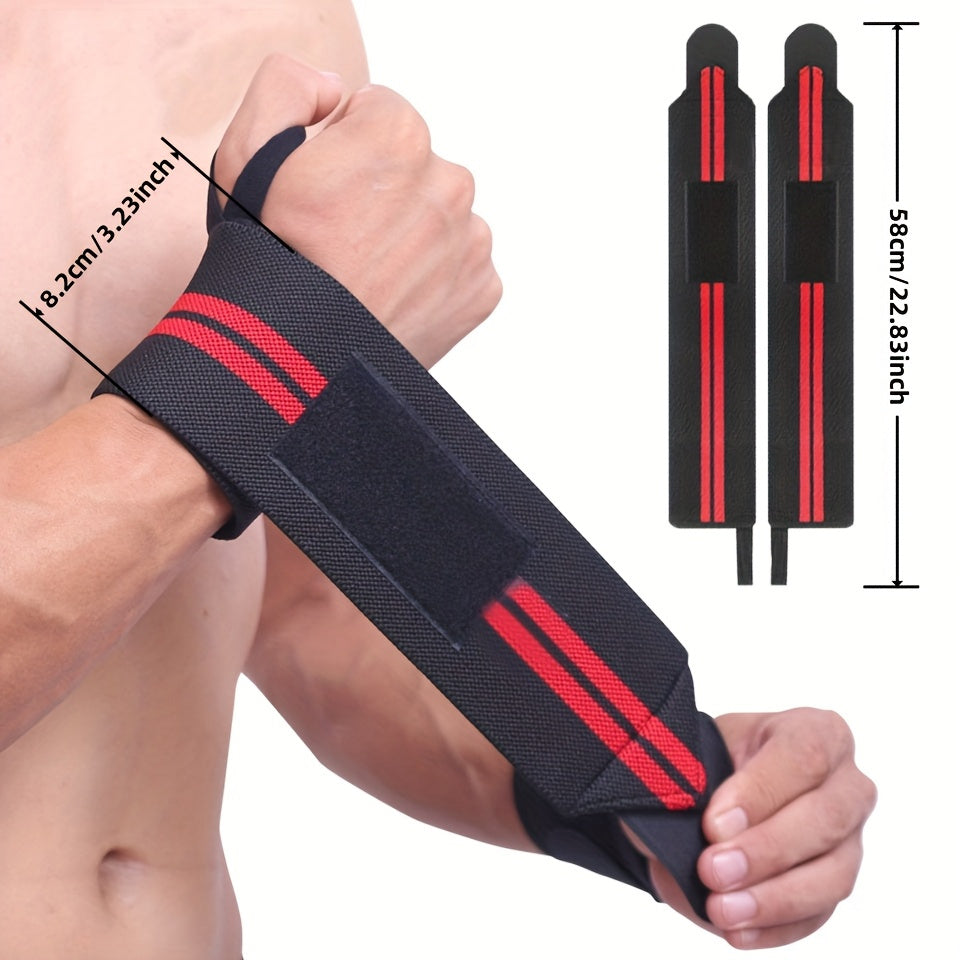 Professional Wrist Support for Gym, Powerlifting & Fitness Training, Hand Washable, 1 Pair – Weightlifting Wrist Wraps - product image 6