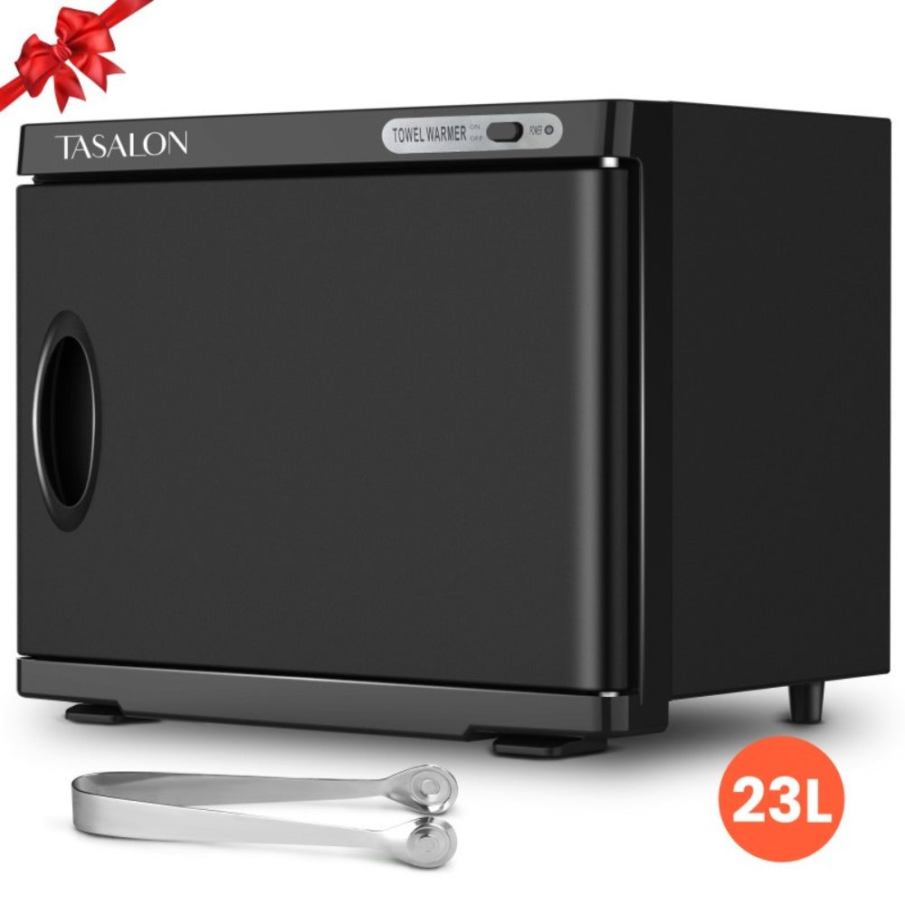Hot Towel Warmer Cabinet 23L Holds 72 Towels Heats to 158-176°F in 10-15 Min – Professional Salon & Spa Facial Towel Steamer for Esthetician, Massage & Hair Beauty, Black & White - product image 2