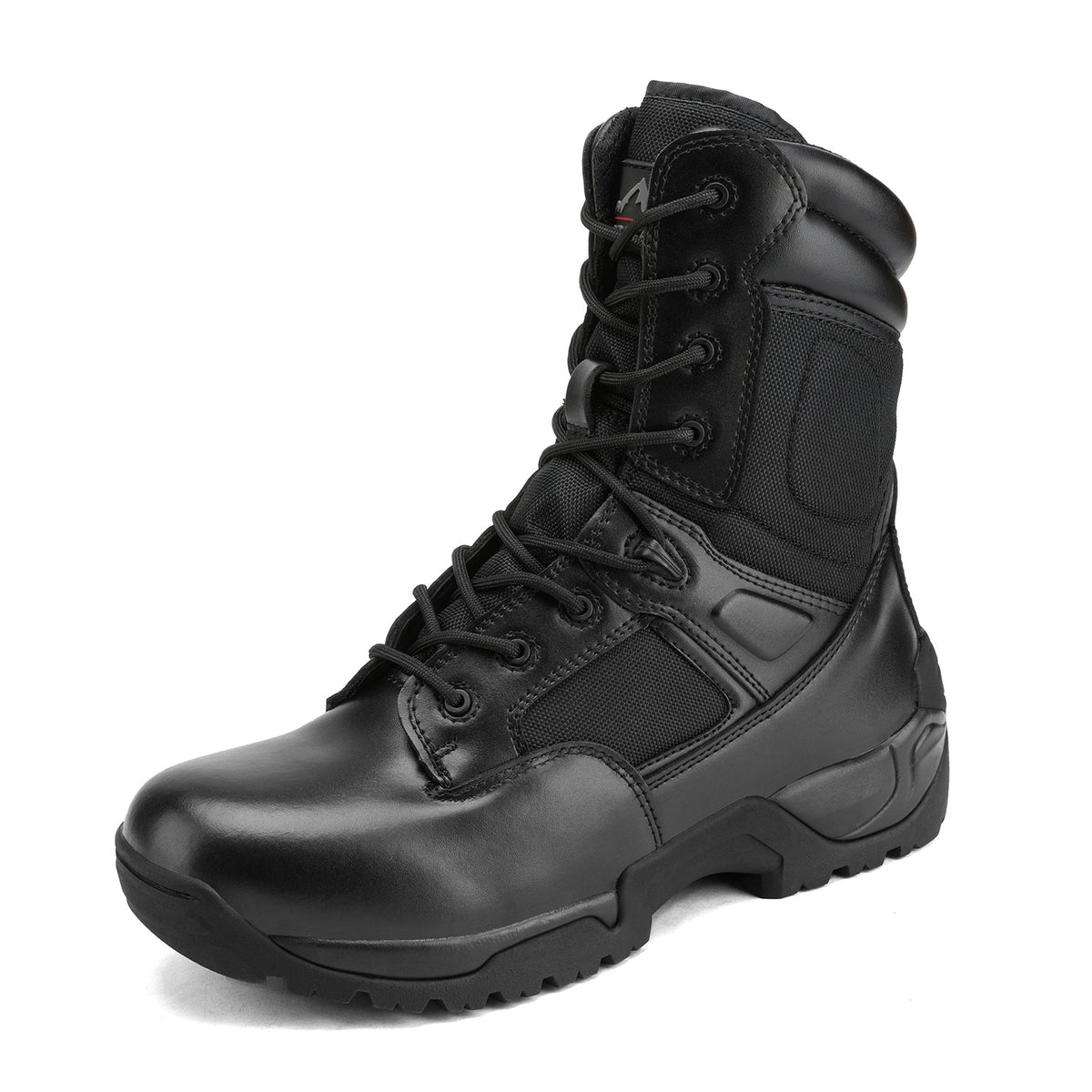 8 Men's Tactical Boot Waterproof Lightweight Comfortable Boots for Work Motorcycle Combat Boots Side Zipper Hiking Outdoor Climbing Activities All Day All - product image 8