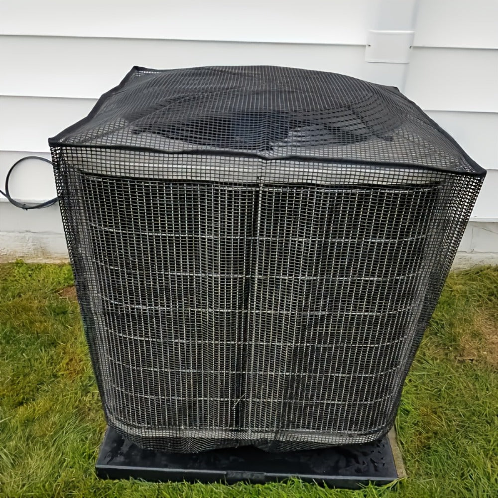 Outdoor AC Unit Cover Heavy Duty Waterproof Central Air Conditioner Cover with Mesh Vent Adjustable Straps UV Rain Snow Debris Bug Leaf Protection XS M L - product image 10