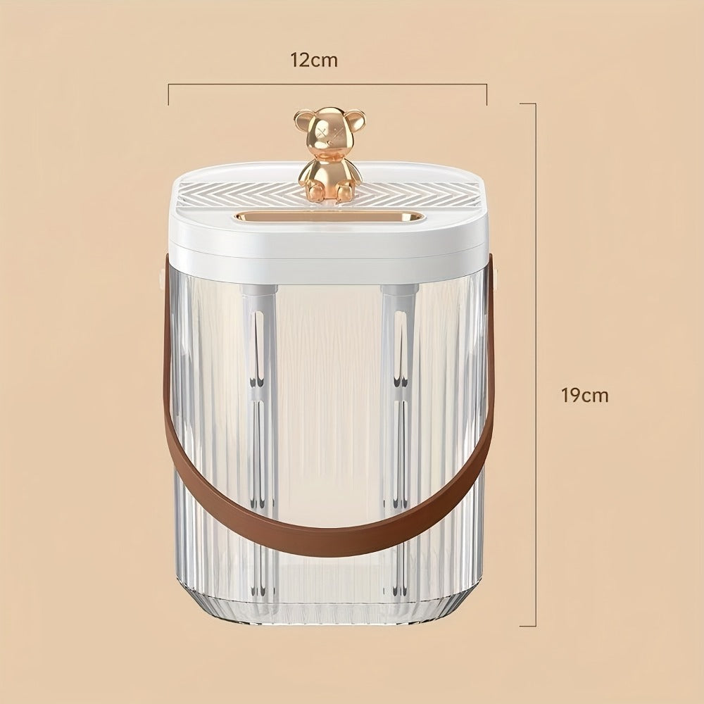 Large Humidifier 2L Smart 2-in-1 with Night Light – Dual Nozzle, 3 Mist Modes, Auto Shut-Off, Dry Burn Protection, Silent Operation, Covers 215 Sq Ft, for Bedroom, Baby Room & Offi - product image 2