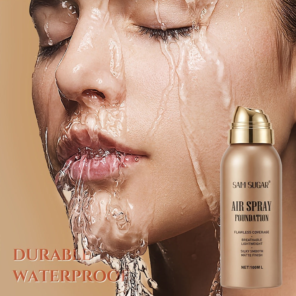 Waterproof Matte Foundation Spray — Long-Lasting Full Coverage Liquid Foundation, Sweat-Proof Transfer-Resistant Oil Control, Natural Finish for All Skin Types, 4 Shades for Women - product image 4