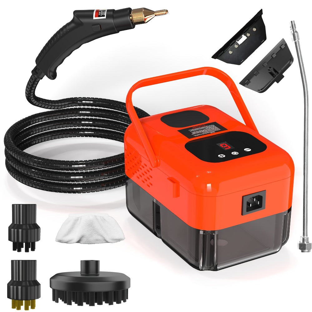 Steam Cleaner Handheld High Pressure Portable | Chemical-Free Deep Clean for Kitchen Grease Range Hood Sofa Tile Grout Car AC Washing Machine | Multi-Surface Steam Cleaning Machine - product image 17
