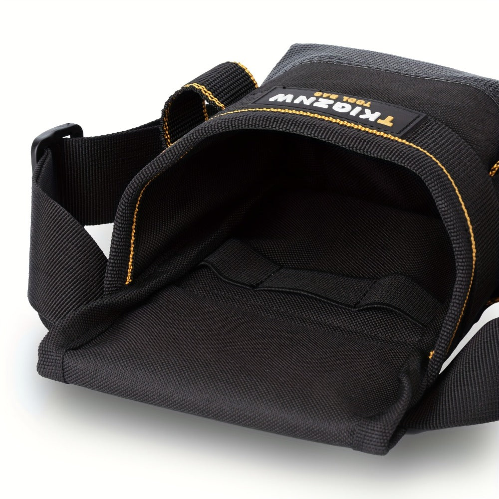 Tool Belt Pouch Heavy Duty Electrician | Adjustable Strap Multi-Compartment Organizer with Zipper | Professional Tool Bag for Plumbers Mechanics Electricians Equipment Storage - product image 6