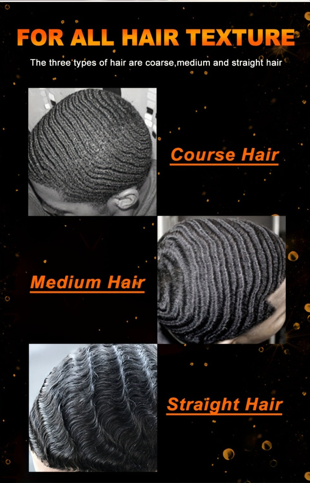 360 Wave Pomade Strong Hold Hair Styling with Jojoba Oil — Frizz Control Moisturizing Formula for Dreads Locks Twists Coily Curly Wavy Hair Men Grooming Daily Hair Care Set - product image 16