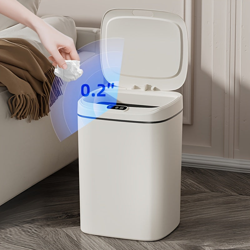 Smart Motion Trash Can with Hands-Free Lid, Odor-Sealing Technology Suitable for, Office, Bathroom - Touchless Operation, Hygienic Waste Bin, Compact for Small - product image 6